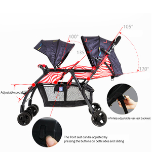Brother sister twins baby carrozzina doppio <span class=keywords><strong>passeggino</strong></span> <span class=keywords><strong>passeggino</strong></span> gemello milanese baobaohao <span class=keywords><strong>passeggino</strong></span> - Product Image 5