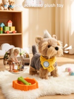 Jouets en peluche électriques pour enfants Tumama, chiens interactifs contrôlés par la voix, chiots musicaux en peluche, chiens automatiques qui marchent, jouet interactif pour bébé