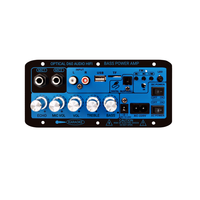 Amplificateur de caisson de basses haute puissance 300W pour carte audio karaoké à domicile transfrontalière pour entrée de fibre optique Bluetooth 150W puissance nominale