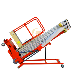 Elevador <span class=keywords><strong>de</strong></span> hombre telescópico hidráulico <span class=keywords><strong>de</strong></span> 6m, 8m, 10m, elevador <span class=keywords><strong>de</strong></span> escalera <span class=keywords><strong>de</strong></span> doble mástil eléctrico vertical - Product Image 1