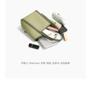 กระเป๋าโท้ทหนังแท้คุณภาพสูงสำหรับผู้หญิง กระเป๋าสะพายแบรนด์ดีไซเนอร์ ขายส่ง - Product Image 5