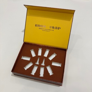 Boîte cadeau en carton rigide haut <span class=keywords><strong>de</strong></span> gamme, emballage personnalisé imprimé avec doublure en mousse pour les extraits <span class=keywords><strong>de</strong></span> plantes et les produits <span class=keywords><strong>de</strong></span> soin <span class=keywords><strong>de</strong></span> la peau - Product Image 5