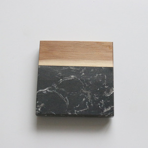 Tùy Chỉnh In Marble Slate Bán Buôn Trống Bằng Gỗ Vòng Thổ Nhĩ Kỳ Đế Lót Ly - Product Image 1