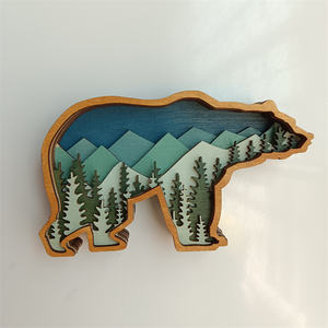 批发热卖促销冰箱贴磁铁冰箱圆形各种设计库存磁铁冰箱 - Product Image 3