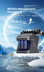 New Arrival Multifunctional Beauty Equipment Portable Oxygen Jet Facial Care Machines 10 in 1Aqua Peeling Facial Beauty Machine - Product Image 6