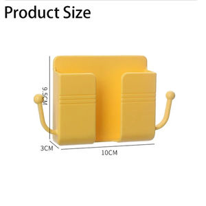 Soporte de pared multifunción para teléfono móvil, caja de almacenamiento, control remoto, soporte para enchufe de carga de coche, para ducha y dormitorio, venta al por mayor - Product Image 4