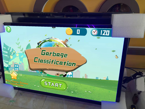 Indoor 32 inch all-in-one machine SMART KIDS Touch virtuele waterstroom interactieve handgetekende graffiti muur - Product Image 4