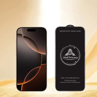 Film de protection anti-espion pour iPhone 17 Pro Max, protecteur d'écran en verre trempé pour iPhone Air 17 Pro Max 16 15 14 13 12