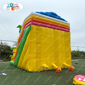 <span class=keywords><strong>2025</strong></span> phong cách mới dành cho người lớn trẻ em ngoài trời lớn Inflatable khủng long trượt nước trượt - Product Image 6