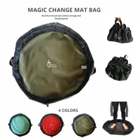 Meilleur tapis de changement de combinaison de plongée portable à monter sur véhicule et sac de rangement suspendu pour la plongée, la natation, le surf et le triathlon (tissu Oxford 600D)