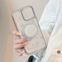 Coque de téléphone à support magnétique simple pour Iphone16 16pm 16plus 16pro 15 15pm 15plus 15pro 14pm 14plus 14pro 14 13 13pm 13pro 12 11