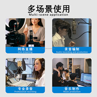 Carte son d'interface audio professionnelle Green Audio 2026 pour la production de podcasts, de musique et de studio à domicile GAX-FA22