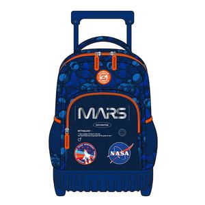 <span class=keywords><strong>Mochila</strong></span> de poliéster de alta calidad KIG Motor-Cross Trolley 2 <span class=keywords><strong>ruedas</strong></span> <span class=keywords><strong>con</strong></span> almuerzo y bolsa para bolígrafos Bolsa de transporte de viaje escolar para niños - Product Image 6