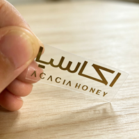 Autocollant de logo personnalisé en métal