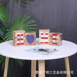 Wooden <b>Wall</b> Signs Home <b>Letter</b> Decorations For Living Room Bedroom Decor Gift A8 - Product Image 2