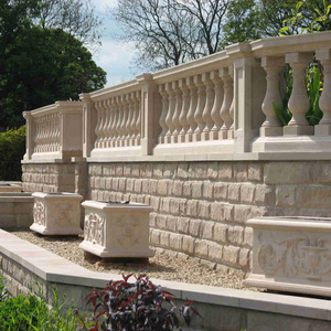 Garde-corps et rampes en marbre <span class=keywords><strong>de</strong></span> style européen moderne pour la maison - Product Image 1
