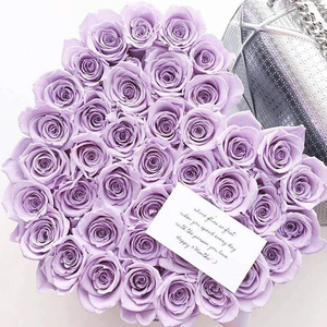 Roses éternelles faites à la main, 7/lot, fleur préservée - Product Image 5