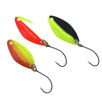 Vente en gros de leurres Luya métalliques durs, avec paillettes effet écailles de dragon et bouche de cheval, finition électrolytique, pour la pêche en eau salée et la pêche au brochet
