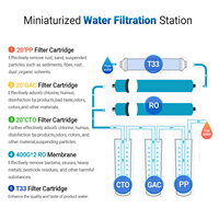 Distributeur intelligent d'ioniseur d'eau potable d'osmose inverse de purificateur d'eau d'osmose d'inversion pour l'usage domestique