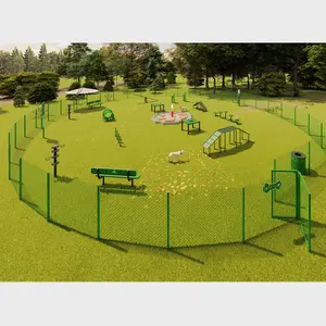 Playground Dog Park Activities Equipment Outside Backyard Playground Puppy Pet Agility Training Course Obstacle Products