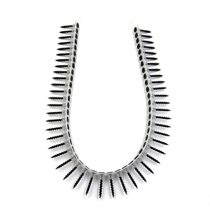 Vis à cloison sèche en plastique pré-assemblées 50/boîte, à tête trompette, installation rapide et facile, système de mesure métrique/pouces, boîte de 1000 - Product Image 1