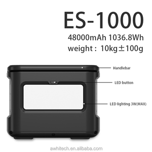 <span class=keywords><strong>DBK</strong></span> 20650 3200mAh 6S15P 21.6V 48000mAh (1036.8Wh)-मूल लिथियम आयन बैटरी के साथ Vapcell ES1000 पोर्टेबल बिजली की आपूर्ति - Product Image 3