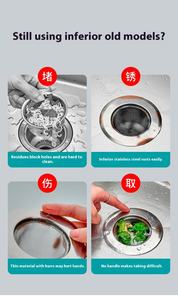 Drenaje emergente moderno <span class=keywords><strong>de</strong></span> acero inoxidable, anticorrosión, 1 año <span class=keywords><strong>de</strong></span> garantía <span class=keywords><strong>para</strong></span> fregadero <span class=keywords><strong>de</strong></span> cocina, <span class=keywords><strong>baño</strong></span>, tapón a prueba <span class=keywords><strong>de</strong></span> fugas, accesorio <span class=keywords><strong>de</strong></span> drenaje - Product Image 6