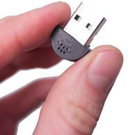 Kablosuz USB kondenser mikrofon-dizüstü bilgisayar/PC Mini konferans kullanımı için hafif çok yönlü