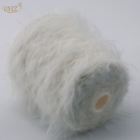 RHZ Feder-Nerz-Garn 100% Nylon Stark & Mittelstark Gefärbt aus Jiangsu für Strickarbeiten und Pullover