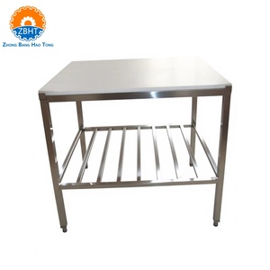 Table de découpe de viande en acier inoxydable de qualité supérieure pour boucherie, équipement pour abattoir et boucherie - Product Image 1