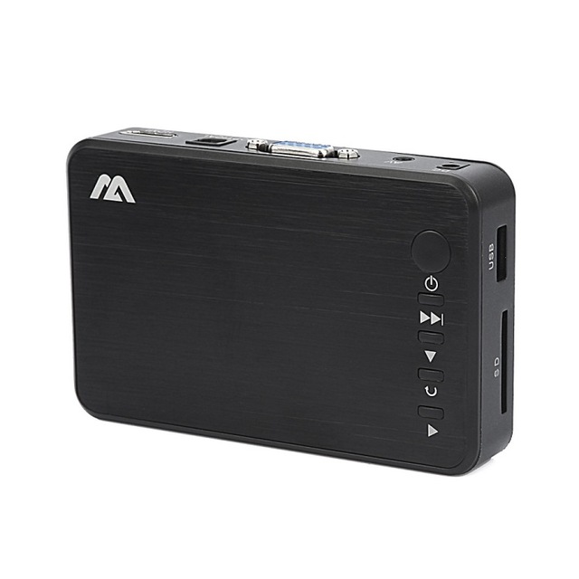 Mini Full HD 1080P Digital HDD Media Player Decoding Hard Disk Player for SD Card / USB AV VGA Output