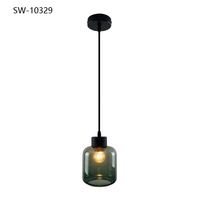 Lámpara Colgante Decorativa para Cafetería, Estilo Postmoderno Nórdico, para Restaurante, Bar, LED, Vidrio, Minimalista, Plateada, Luces Nórdicas