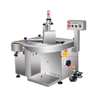 Trancheuse électrique automatique commerciale coupe de viande micro-congelée pour l'état de poisson de porc de mouton de boeuf frais/congelé utilisé