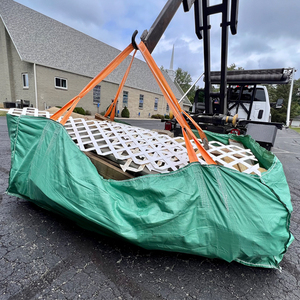 1m3 2m3 3m3 lớn dumpster nhỏ nhỏ Jumbo vàng xanh hồng bỏ qua túi để vận chuyển chất thải in logo ở Bắc Âu - Product Image 1