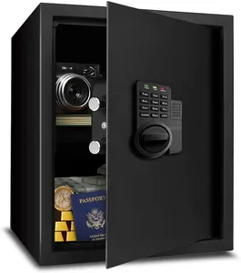 Customizable lock panel with fingerprint password knob unlock Hotel safe box home safe office