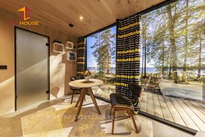 Maison préfabriquée en conteneur, maison triangulaire hors réseau, maison en verre miroir, hôtel pour <span class=keywords><strong>location</strong></span>, logements - Product Image 6