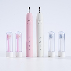 <span class=keywords><strong>Brosse</strong></span> à dents électrique portable à haute vibration avec étanchéité IPX7 et 3 modes de blanchiment des dents - Product Image 2