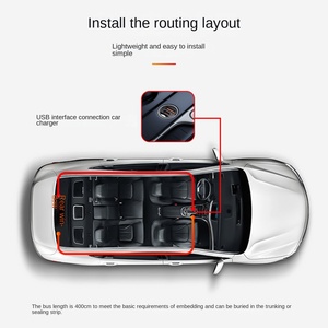 Nueva luz de advertencia LED de luz de ojo de camión con Pantalla dinámica transfronteriza para automóviles y camiones Luz de pantalla de ojo del Diablo - Product Image 4