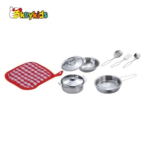 Ensemble de casseroles jouets pour enfants, en acier inoxydable, personnalisable, 11 pièces, M03A018 - Product Image 5