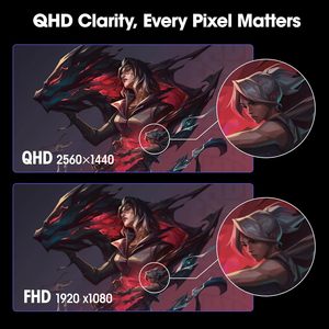 Nhà Máy OEM 32 inch QHD 240Hz USB-C LED LCD <span class=keywords><strong>Monitor</strong></span> FreeSync cho cả cạnh tranh chơi game - Product Image 2