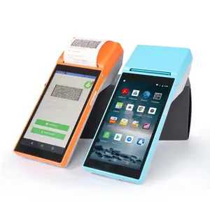 Android pos sistema de 5.99 polegadas ultra-fina da posição, móvel, terminal com 58mm impressora térmica, câmera nfc, alto-falante sdk