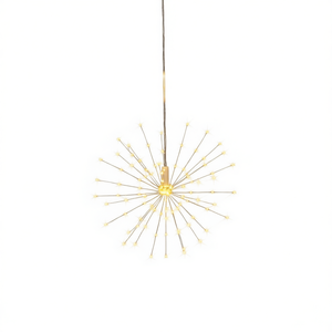 Luces de Navidad para Exteriores con Forma de Petardo, 7.9 Pulgadas, 140 LED, Color Blanco Cálido, Clasificación IP65 - Product Image 1
