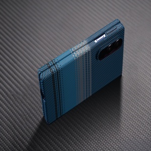 Luxury Carbon Fiber Texture Magnetic Phone Case for Samsung Z <b>Fold</b> 8 Ultra 4 5 6 7 With Front <b>Screen</b> Protector Shockproof Cover - Product Image 4