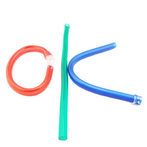 เครื่องดูดอาการผ่าตัดแบบใช้แล้วทิ้งแบบโค้งงอได้เครื่องเป่าน้ําลายทันตกรรมพร้อมปลายถอดได้ - Product Image 2