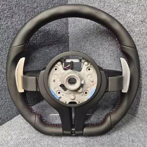 Volante Deportivo de Cuero M para <span class=keywords><strong>BMW</strong></span> F10 F30 F20 F31 F36 X5 M3 M5 M6 F07 F11 F15 F16 F22 <span class=keywords><strong>140i</strong></span> Z4 F32 X3 M Serie F - Product Image 2