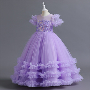 Vestido <span class=keywords><strong>de</strong></span> princesa esponjoso <span class=keywords><strong>de</strong></span> boda para niñas, falda <span class=keywords><strong>de</strong></span> espectáculo <span class=keywords><strong>de</strong></span> <span class=keywords><strong>Piano</strong></span>, europeo y americano, para Navidad y Noche - Product Image 1