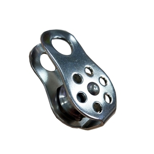 Poulie en acier inoxydable H0703SS-1 avec roue en alliage d'aluminium, résistante à la corrosion, type de sauvetage ultra-petit fixe - Product Image 2