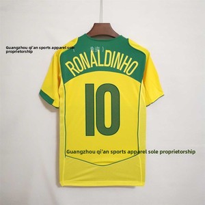 เสื้อฟุตบอลวินเทจ อาร์เจนตินา บราซิล สเปน เนเธอร์แลนด์ เยอรมนี เอซี อังกฤษ ซานโตส แขนสั้น - Product Image 4