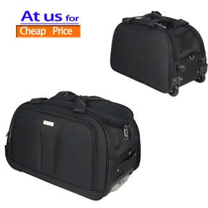 आउटडोर रोलिंग शॉपिंग Duffel बैग ट्राली पहिएदार नरम सामान थोक आयोजक बड़ी क्षमता यात्रा बैग