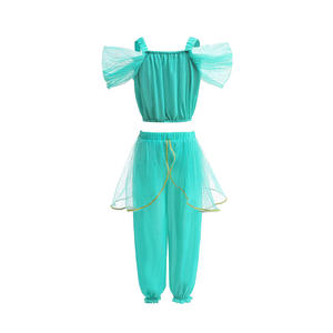 Niñas Halloween lámpara mágica vestido de jazmín niños niña carnaval Navidad Aladino árabe <span class=keywords><strong>princesa</strong></span> disfraz cumpleaños fiesta Cosplay - Product Image 3